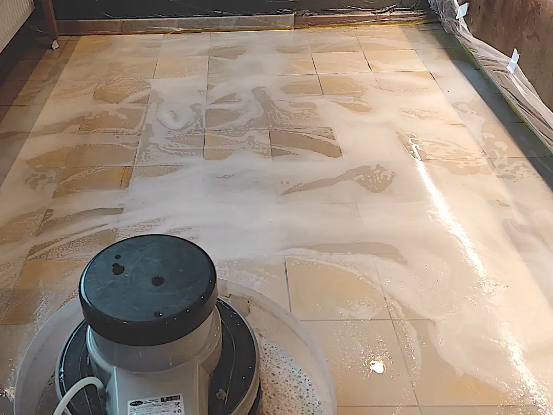 Solnhofener in Bearbeitung