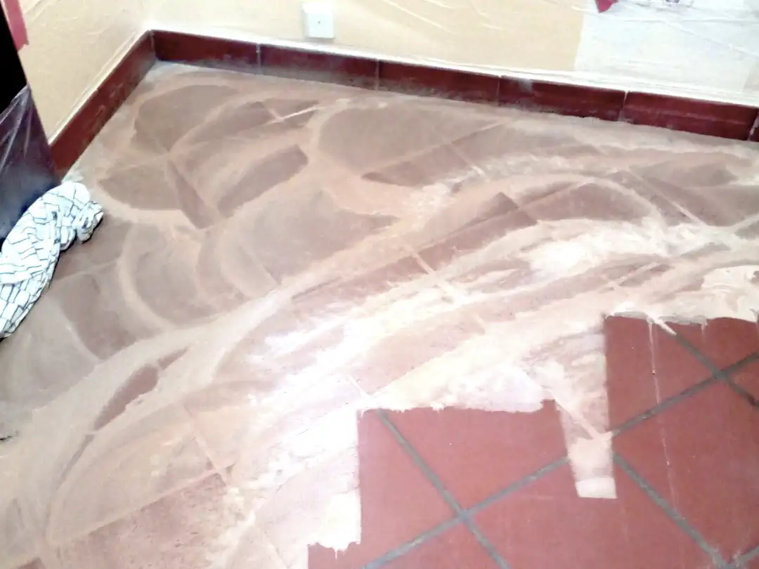 Terracotta entschichten