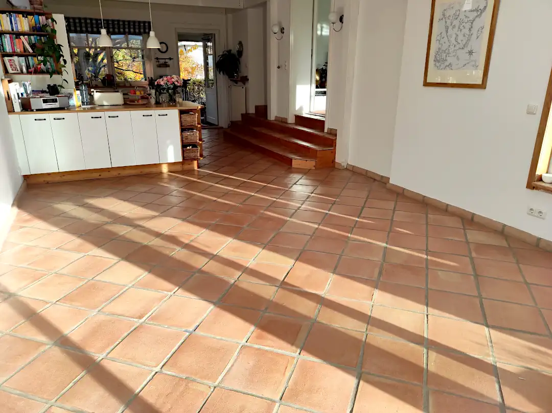 Terracotta reinigen Hamburg nachher