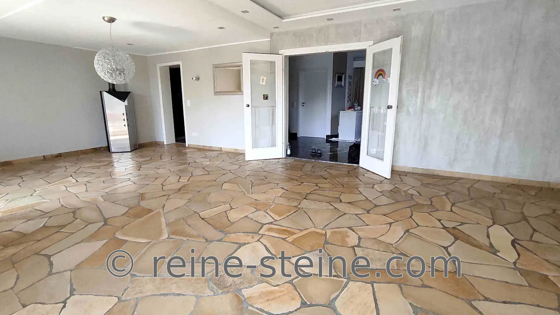 Solnhofener Polygonalplatten – 2fach Imprägnierung