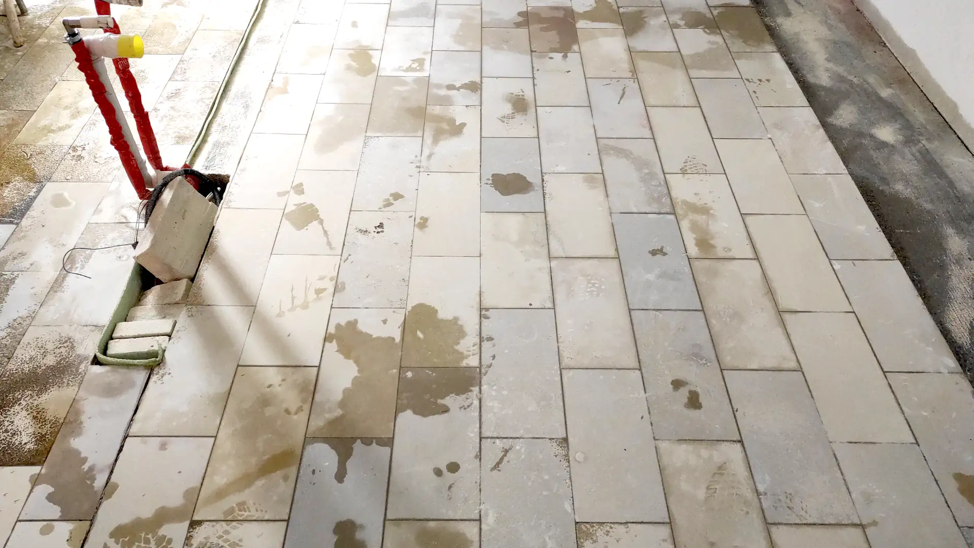Solnhofener bruchrau abschleifen