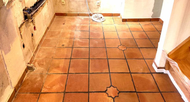 spanischer Cotto geölt reinigen